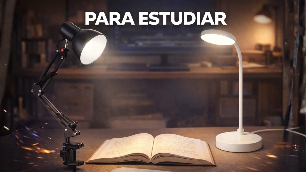 Mejores Lámparas de Escritorio para Estudiar y Trabajar 💡 | Calidad-Precio (Aliexpress)