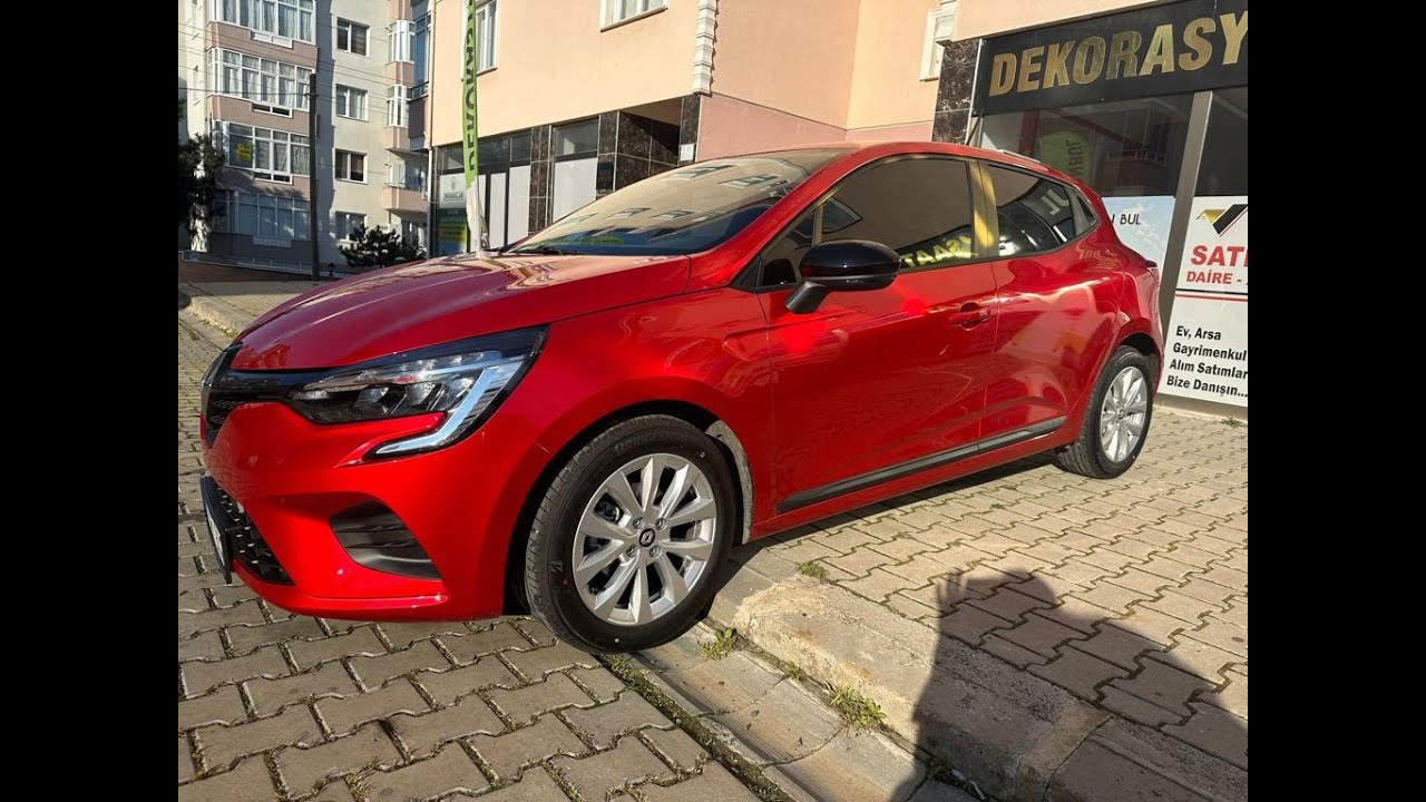 2023 Renault Clio 5 Joy | 1.0 SCe 65 HP Manuel | Alev Kırmızısı