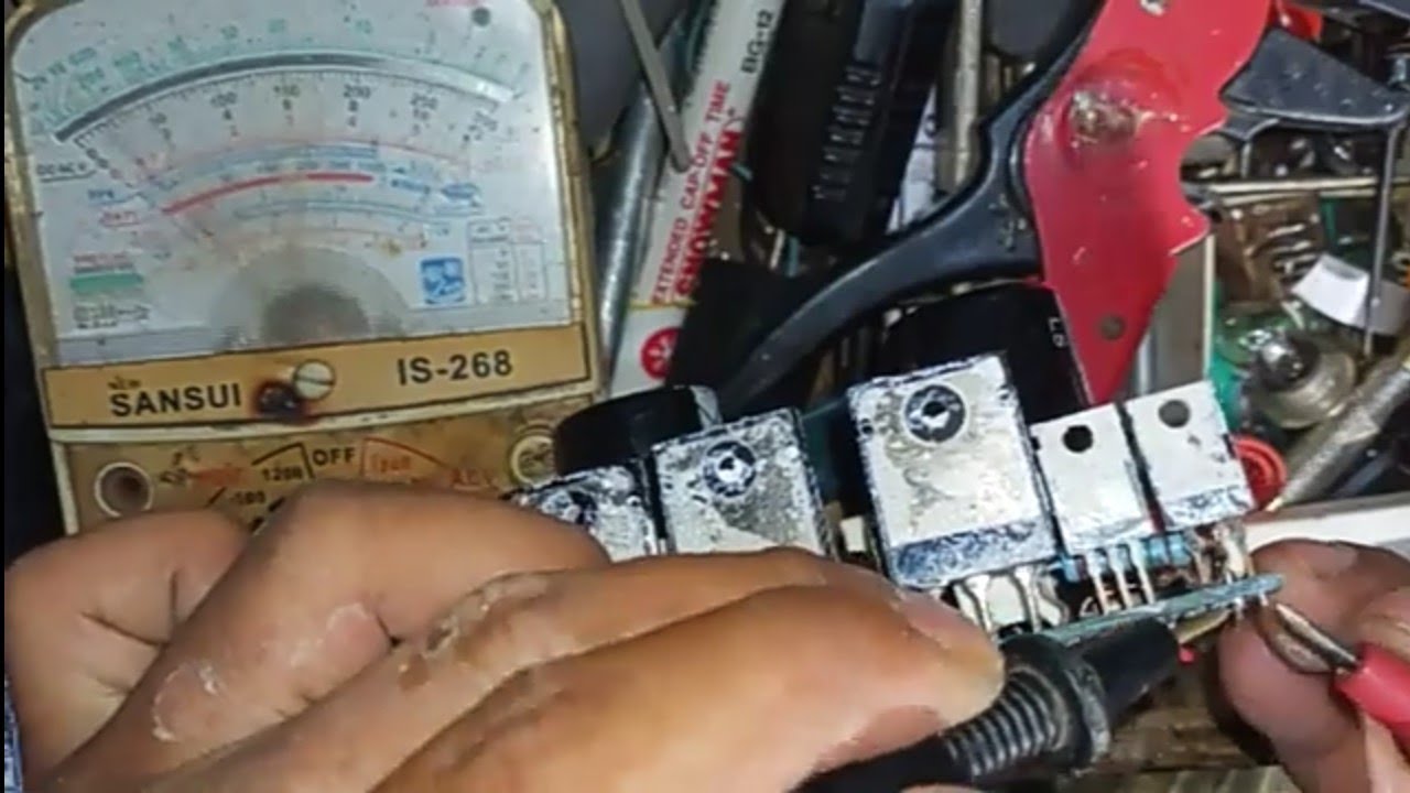 perbaikan power behringer ep4000 SMD all cek