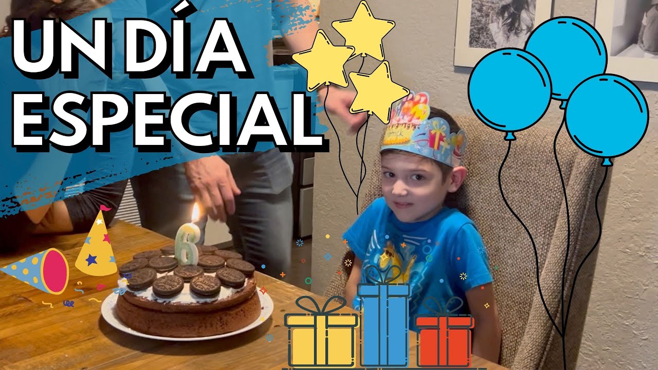 6 AÑOS EN ESTE VIAJE // MI HIJO CUMPLIO AÑOS