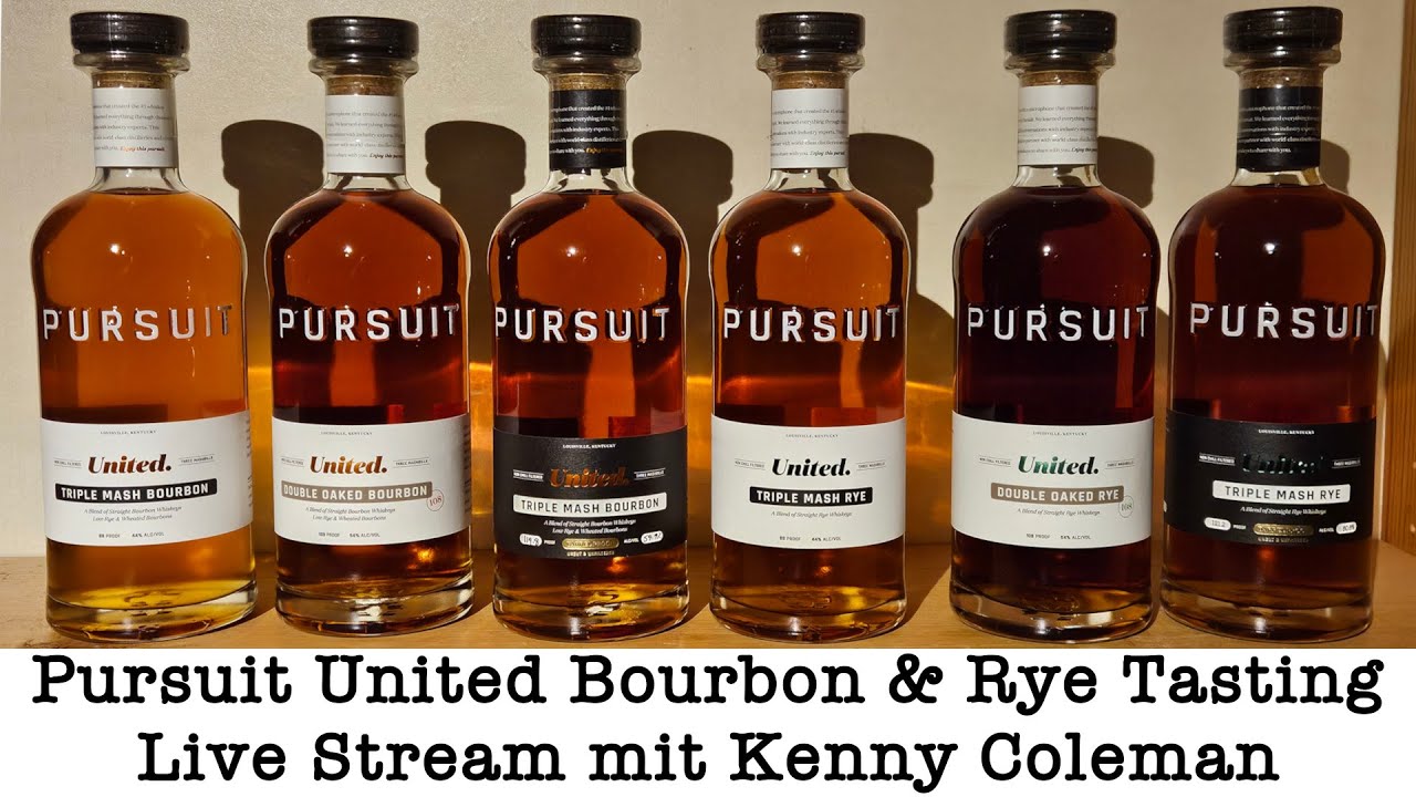 Pursuit United Bourbon & Rye Online Tasting with Kenny Coleman