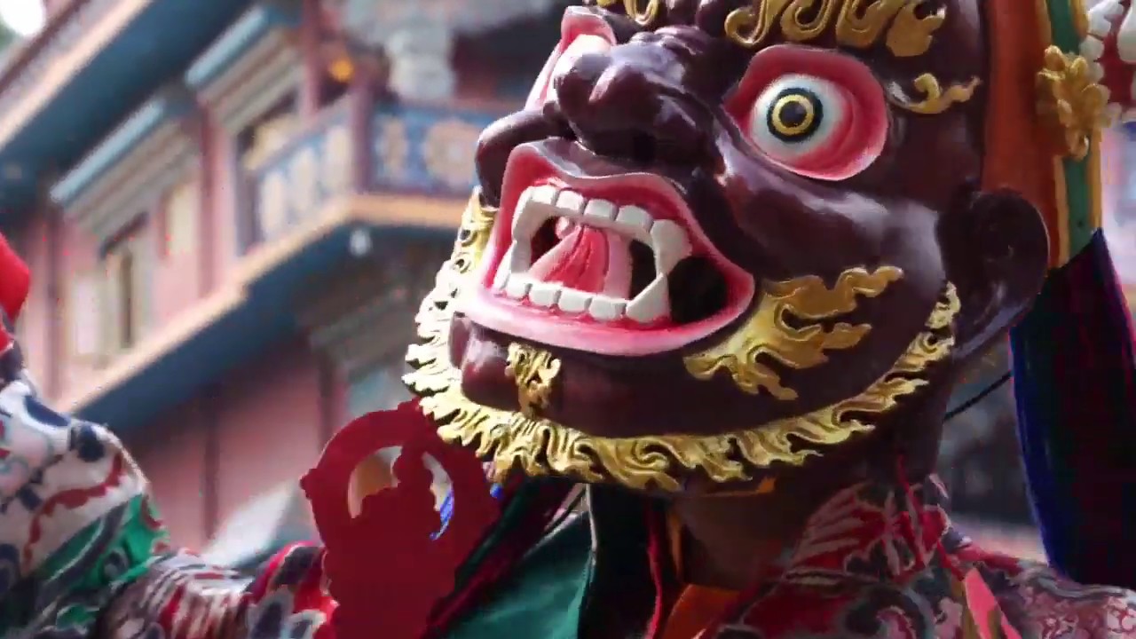 MAHAKALA DANCE 2020// LAMA DANCE // AT JANGCHUB CHOELING MONASTERY// Visit Pokhara 2020//