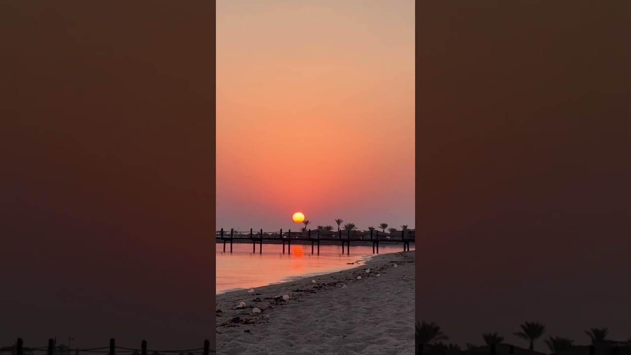 Egyptian Sunrise Hits Different #travel