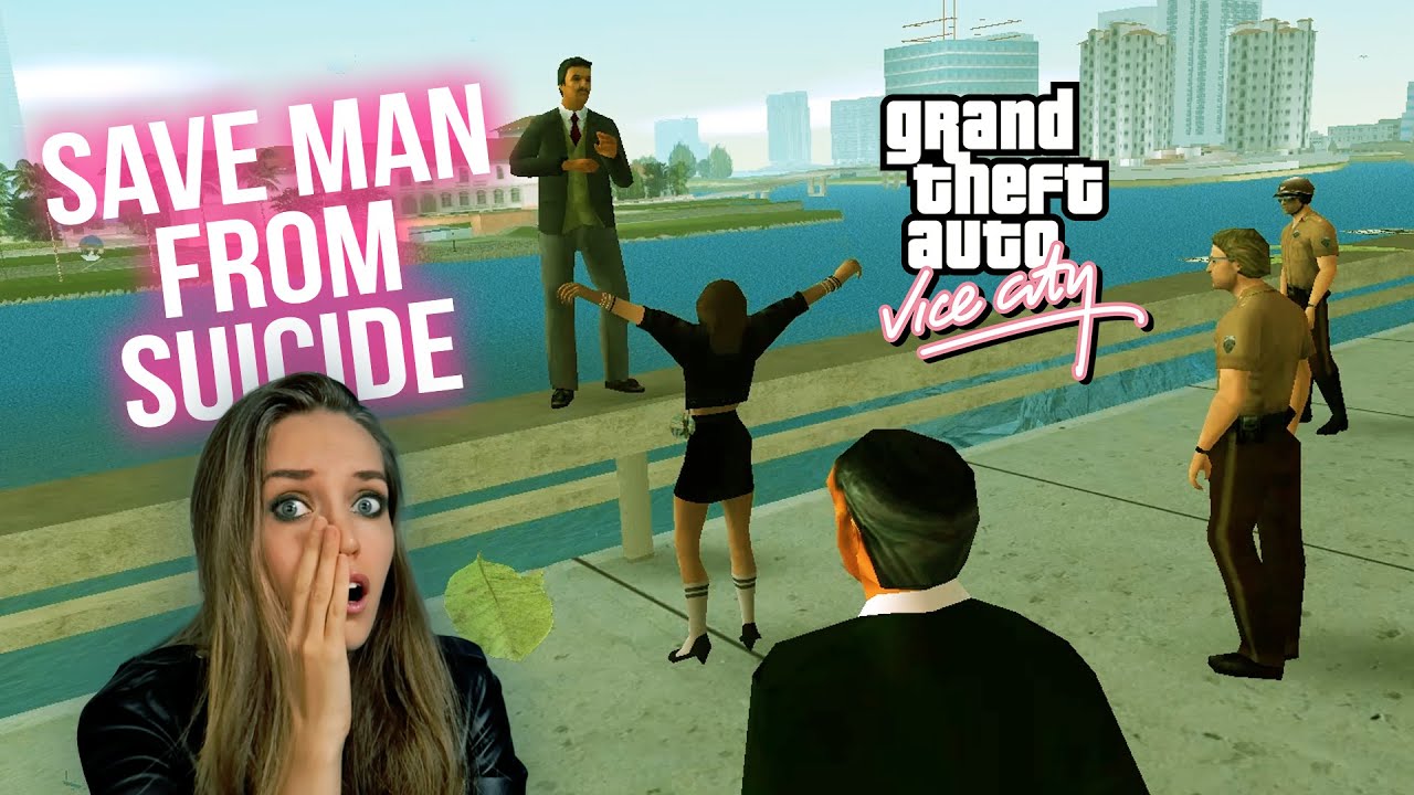 Save a Man from SUICIDE in Vice City hidden mission