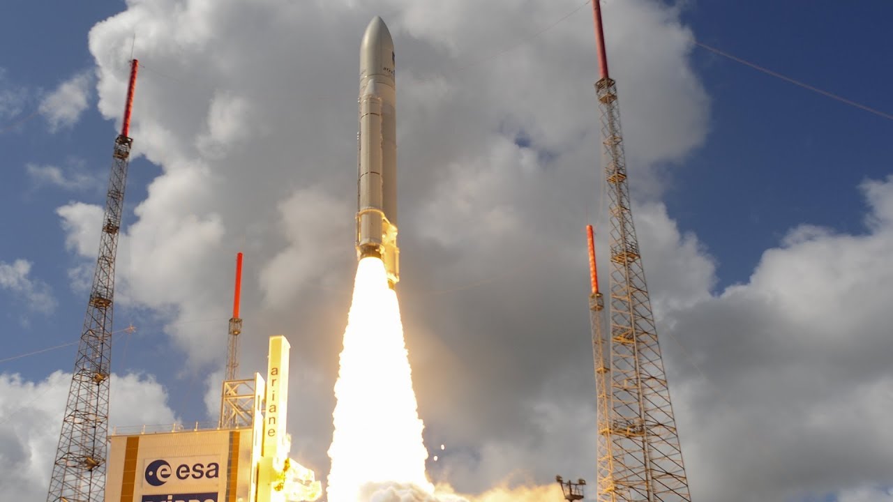 LIVE Arianespace Ariane 5 Rocket VA249 Intelsat-39 And EDRS-C Launch
