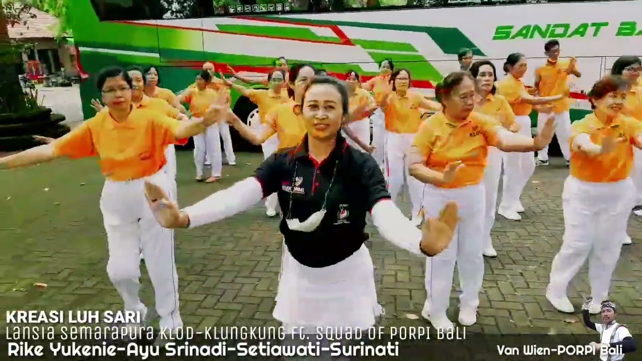 Luh Sari|Versi Kolaborasi|Rike Yukenie & Squad PORPI Bali Ft. Lansia Kel.Semarapura Klod Klungkung