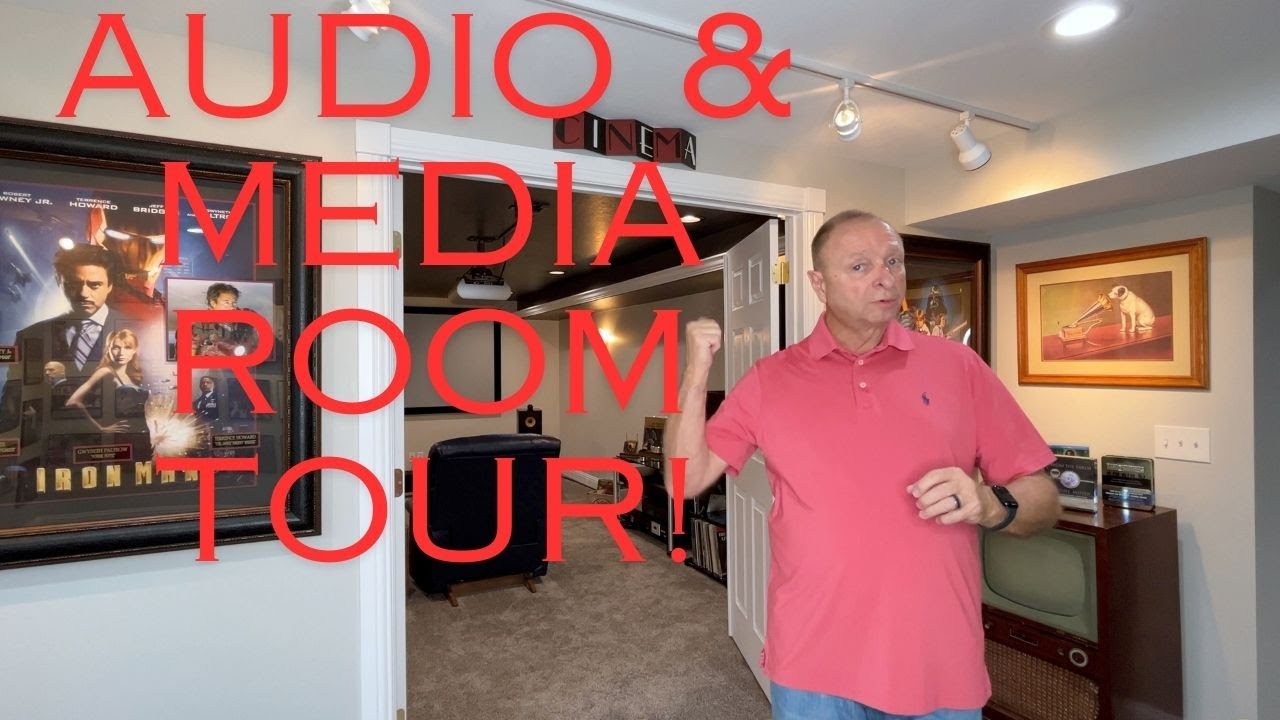 Audio & Media Room Tour 2024  (#vinylcommunity )
