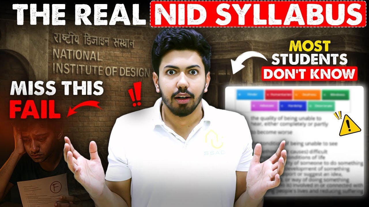 NID 2026 Syllabus Explained in Detail | Everything You Need to Study