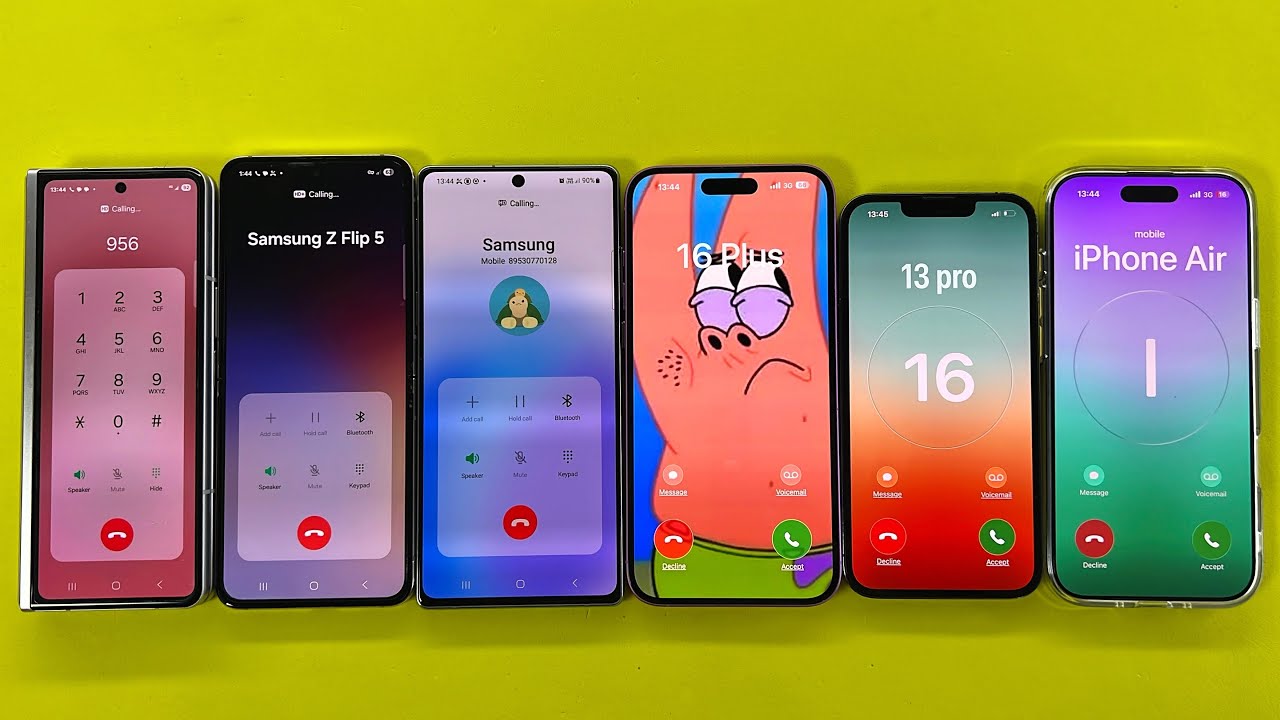 Madness Call Samsung Z Fold 3, Z Flip 5, Note 20, iPhone 13 Pro, iPhone Air, iPhone 16 Plus 