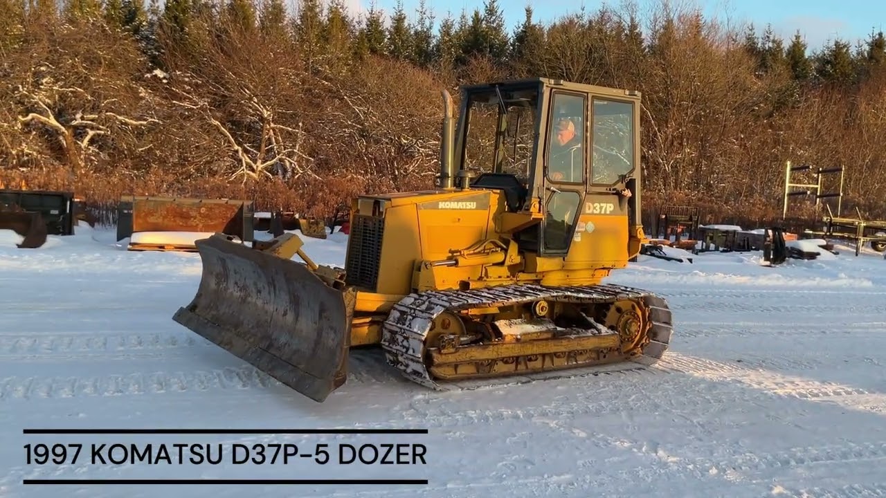 1997 KOMATSU D37P-5 DOZER