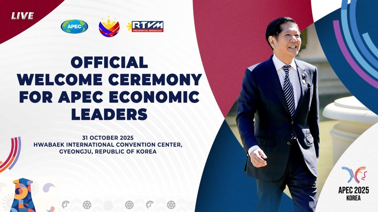 Official Welcome Ceremony for APEC Economic Leaders