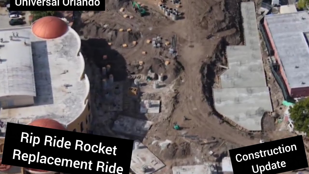 Rip Ride Rocket Replacement Ride / Construction Update /  Credit: BioReconstruct 