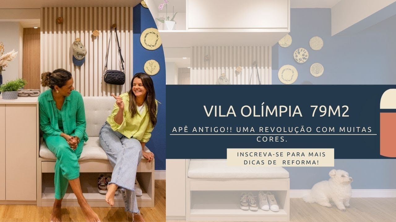 Apê Antigo!! uma revolução com muitas cores.