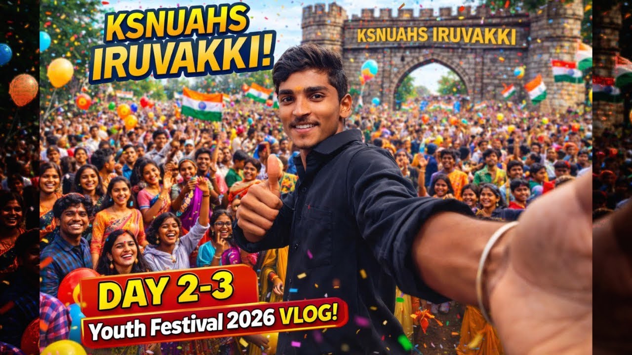 YOUTH FESTIVAL KSNUAHS IRUVAKKI 2026 DAY2~3 VLOG  |KSNUAHS| #ksnuahs # agriculture #COAS #COHS #COHM