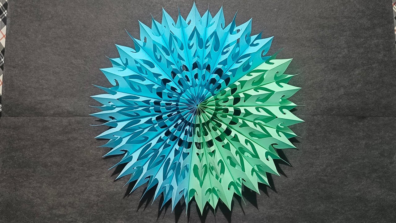 How to Make Stunning 3D Layered Paper Flower | Easy Paper Mandala Craft | Step by Step DIY