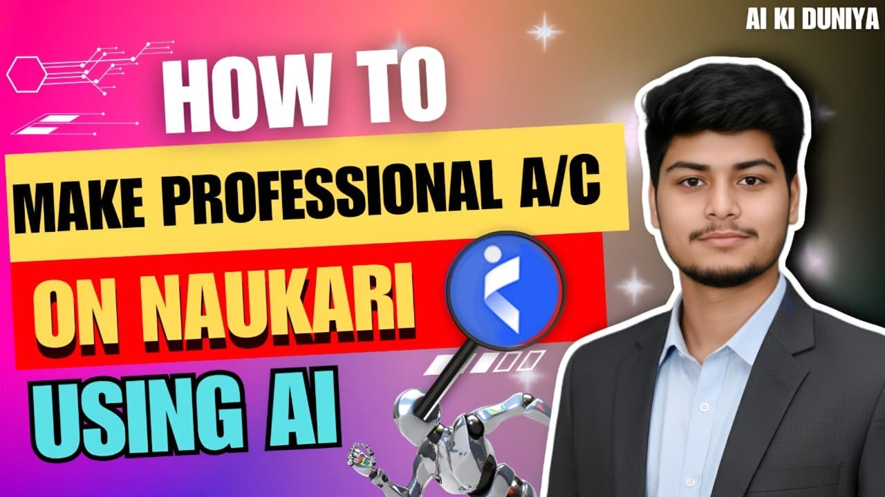 Create Professional Naukri Profile Using AI | Get Job Fast in 2026 | AI KI DUNIYA