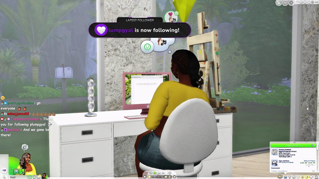 Realistic University Gameplay in The Sims 4 🎓✨ | Classes, Studying & Campus Life