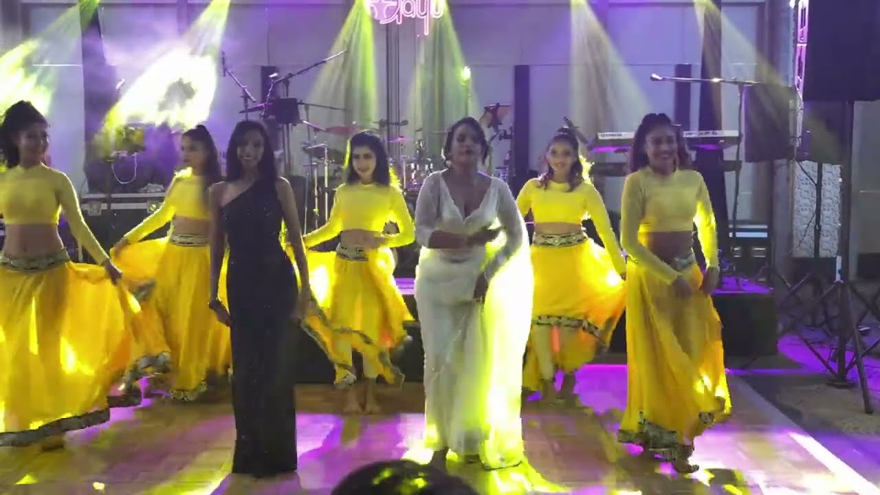 Bride Surprise Dance With Dance Group (Weligama Bay Marriott Resort)