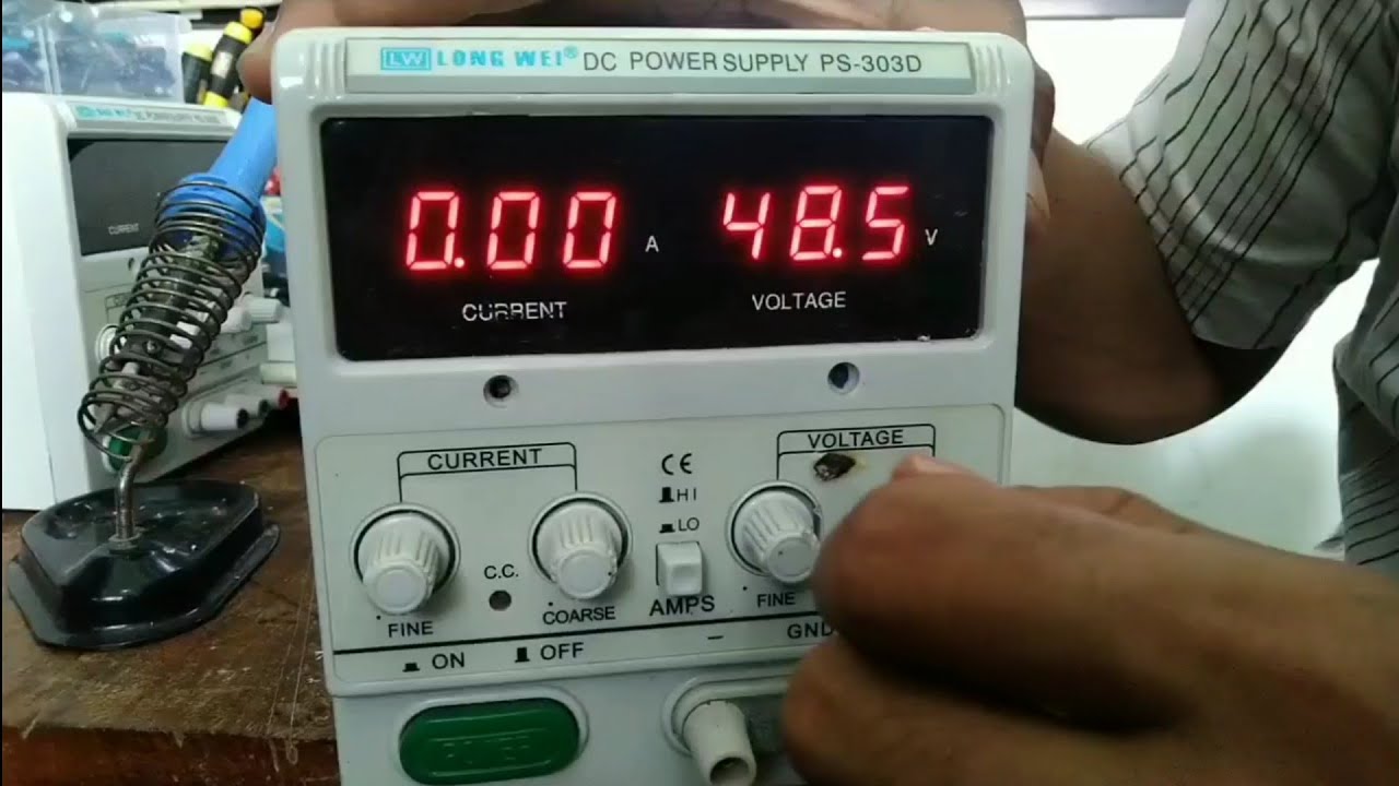Cara Memperbaiki Power Supply PS-303D Tegangan Tidak Bisa Diatur
