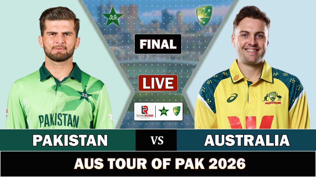 PAKISTAN vs AUSTRALIA 3rd ODI MATCH LIVE SCORES | PAK vs AUS LIVE MATCH COMMENTARY | PAK BAT