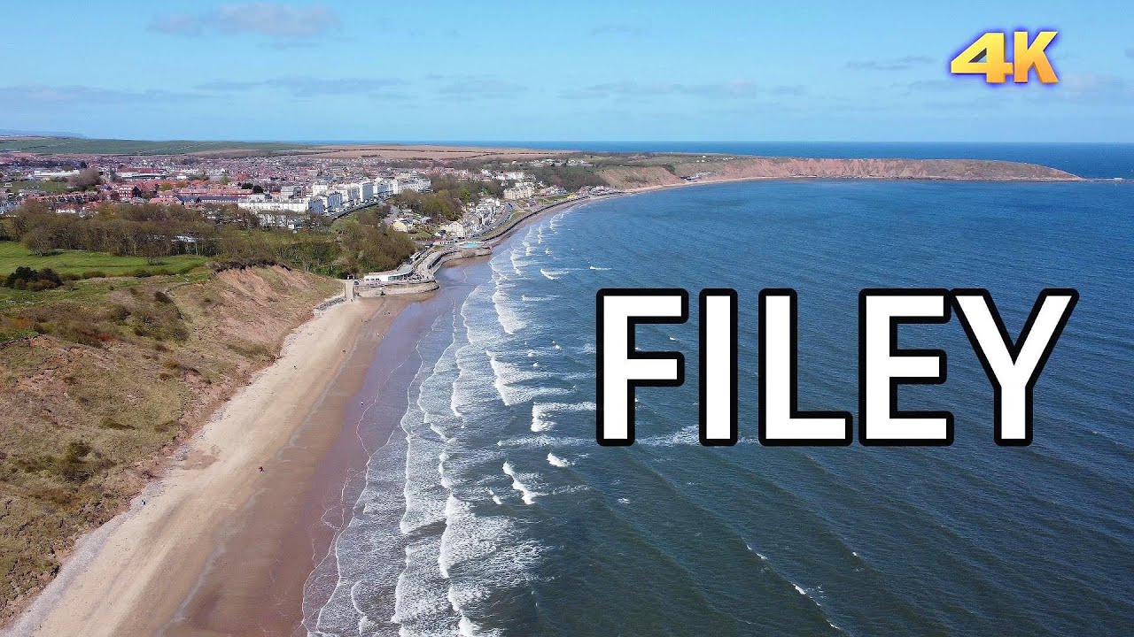 FILEY - NORTH YORKSHIRE , ENGLAND 4K