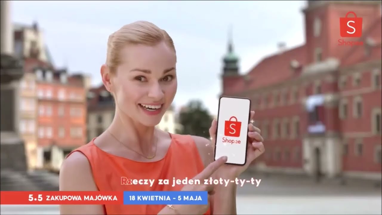 Shopee: zakupowa maj&oacute;wka (reklama 2022)