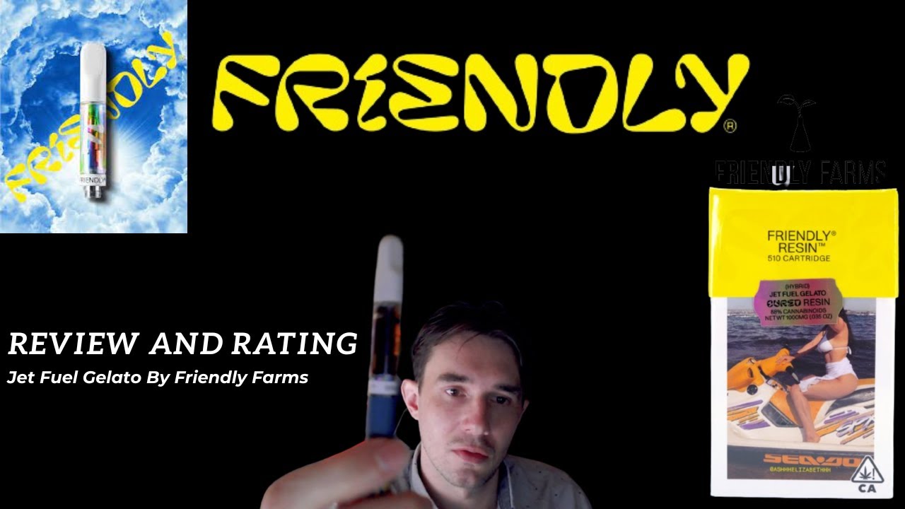 FIRE!! Jet Fuel Gelato Friendly Farms Review And Rating | 510 Cartridge | Cured Resin