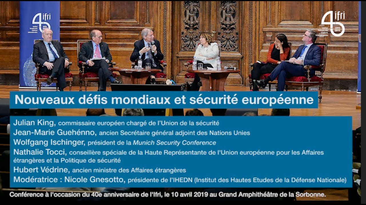 Nouveaux défis mondiaux et sécurité européenne