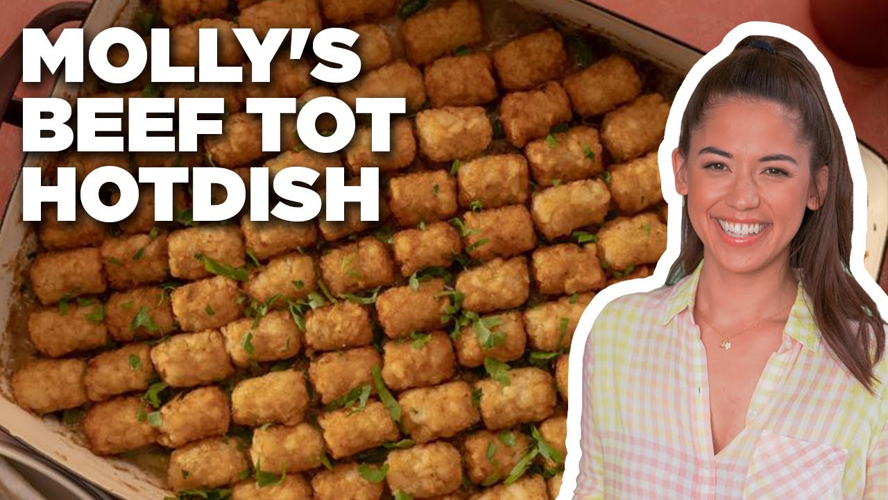 Molly Yeh's Classic Beef Tot Hotdish | Girl Meets Farm | Food Network