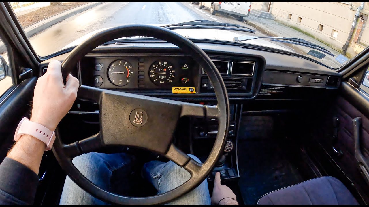 1991 Lada 2107 [1.5 72HP] | POV Test Drive #1074 Joe Black