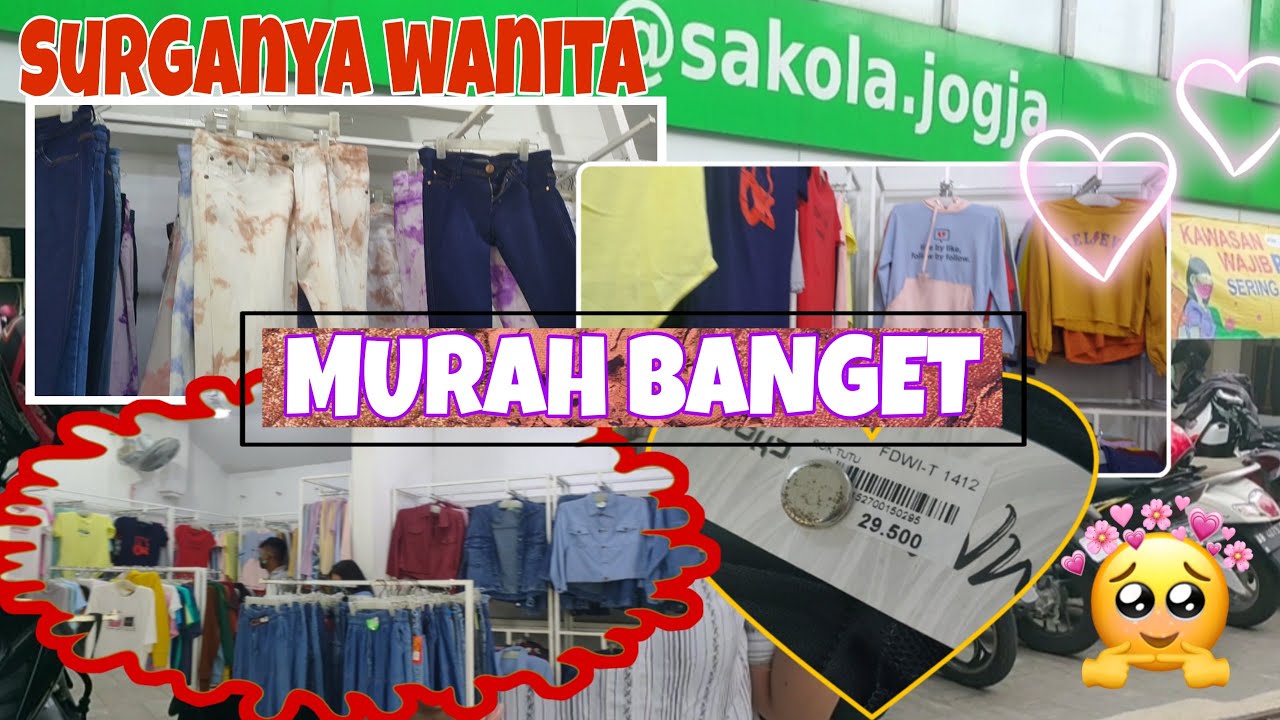 SAKOLA JOGJA !! BELANJA FASHION TERMURAH DI JOGJA