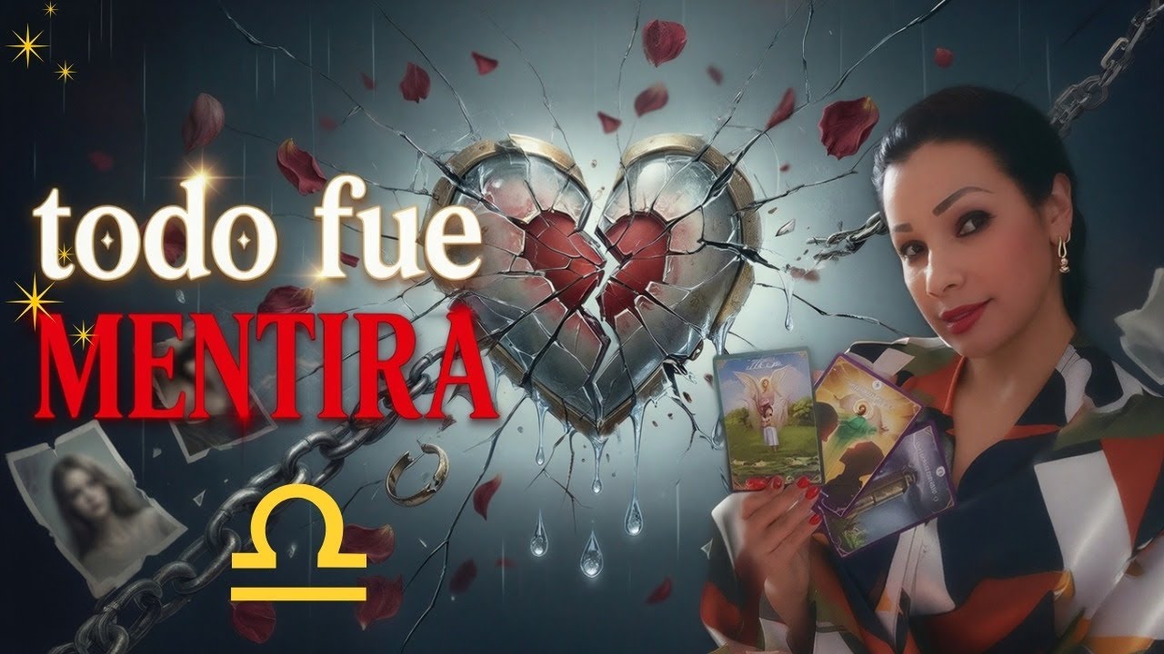 LIBRA ♎ 😲 SU MÁSCARA CAYÓ.. LA MENTIRA QUE OCULTÓ DE TI