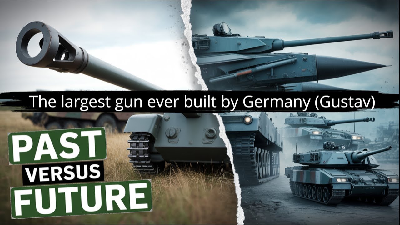 What Germany's Largest Gun Ever Built Means For Modern Warfare | Military weapons | 3D Animation