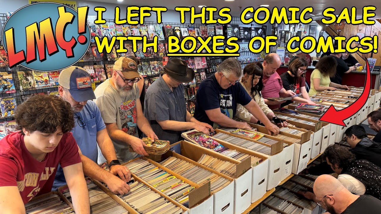 I Bought HUNDREDS of Comic Books at this Amazing COMIC SALE!