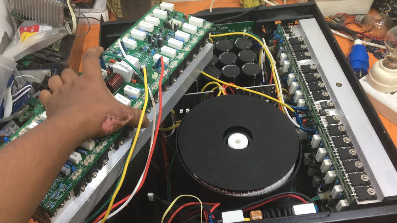 How to repair CA20 amplifier has no power? Part-2