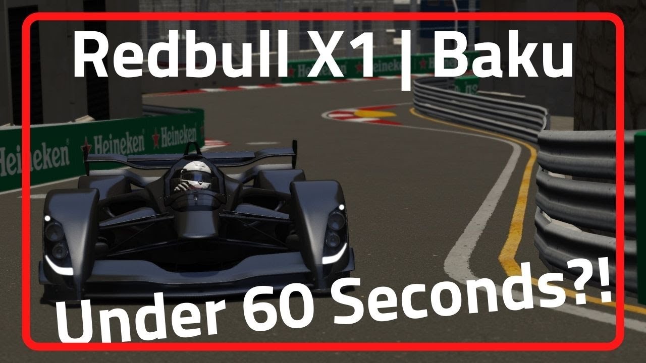 Baku in Under 60 Seconds?! | Redbull X1 Onboard