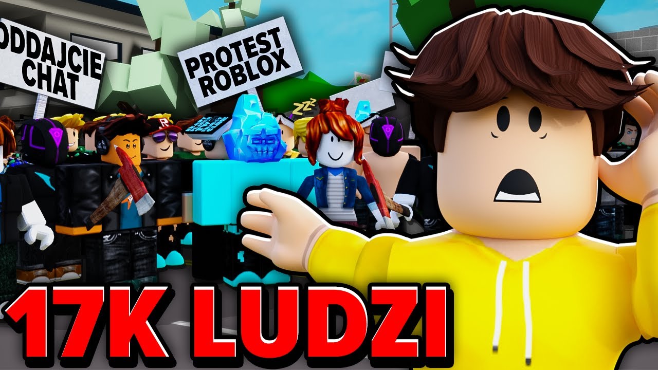 NAJLEPSZE MOMENTY z NAJWIĘKSZEGO PROTESTU w ROBLOX! 😲🔥