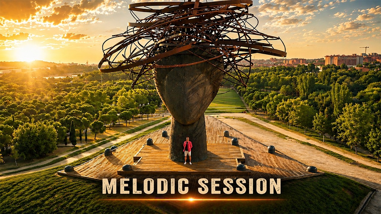 Progressive Melodic Techno Set at Madrid Monument 2026 | MEGAPINK+