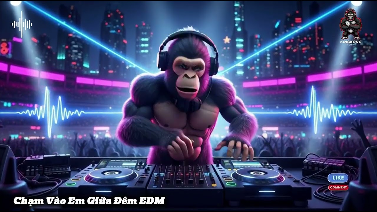 Chạm Vào Em Giữa Đêm EDM – VinaHouse Remix Bass Căng Cực Cháy | KingKong Remix