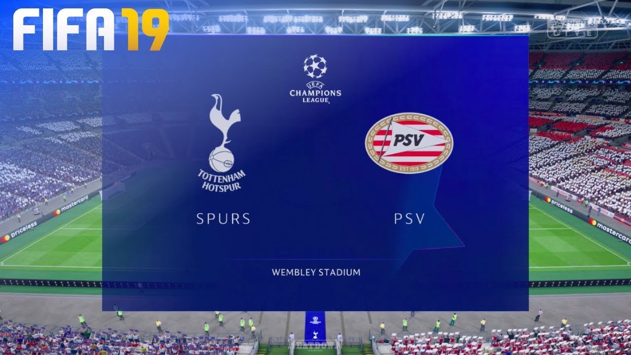 FIFA 19 - Tottenham Hotspur vs. PSV Eindhoven @ Wembley Stadium