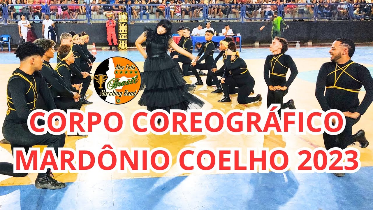 CORPO COREOGRÁFICO 2023 - BANDA MARCIAL MARDÔNIO COELHO 2023 NO CONFABAN 2023