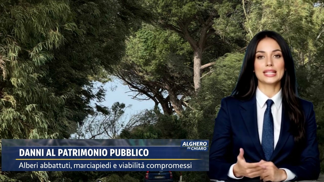 Alghero in Ginocchio: Dichiarato lo Stato di Calamità Naturale per Vento Oltre 100 km/h