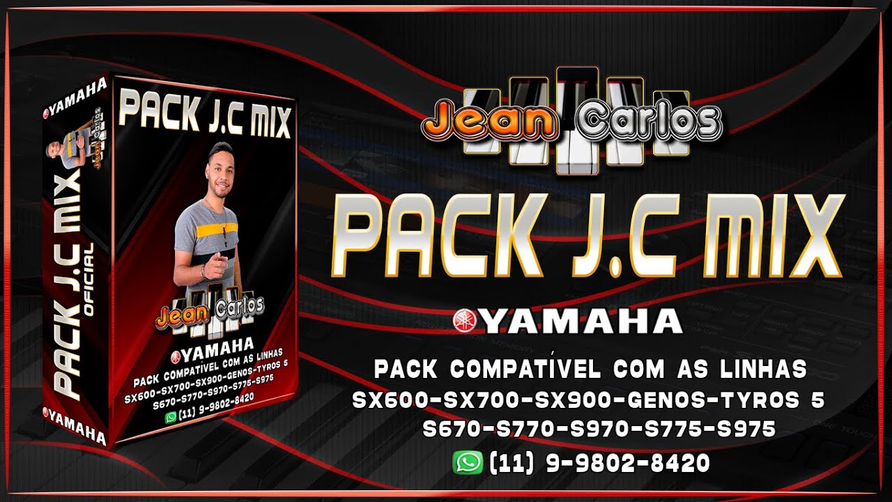 PACK JC MIX OFICIAL - YAMAHA SX600/SX700/SX900/GENOS/S670/S770/S970/S775/S975/TYROS5