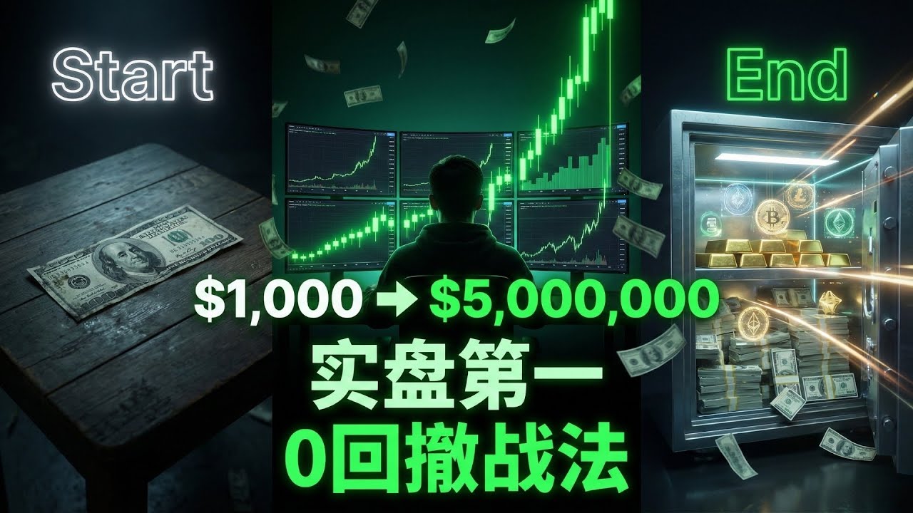 1000美元变500万！币圈&ldquo;最强短线&rdquo;Bit浪浪实盘战法全公开：掌握这一招，你也强得可怕！