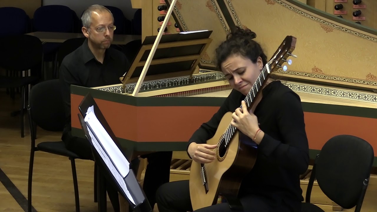 Giovanni Albini - Duo Op. 55, for guitar and harpsichord