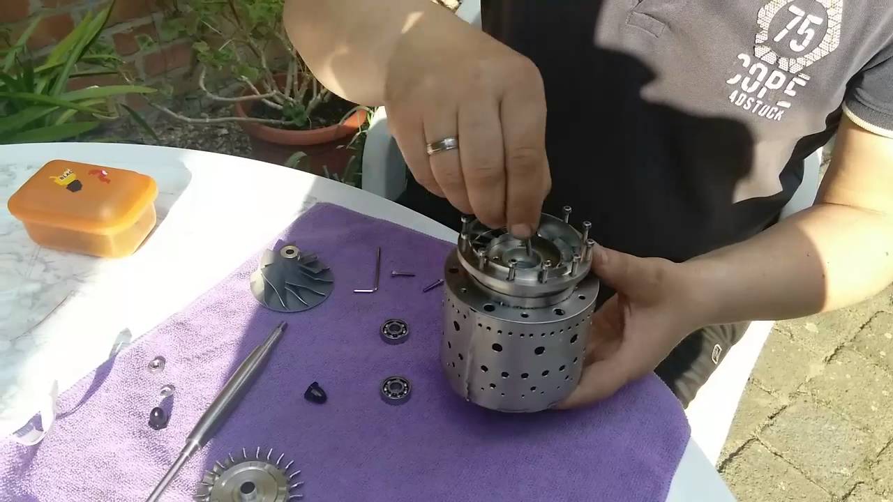Modellturbine Tj 66 Eigenbau Teil 2