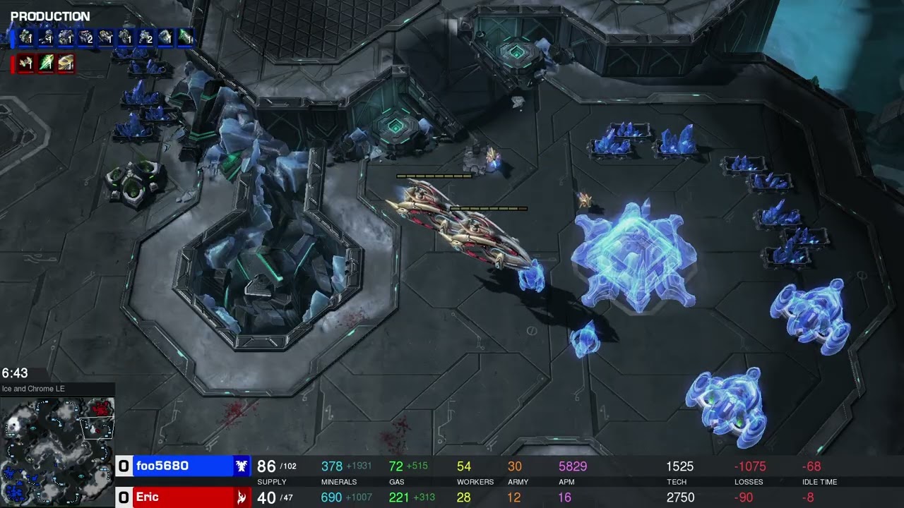 StarCraft 2 | 2026 03 06 | 1v1 Protoss vs MicroMachine v1.17.19 (Terran AI) | Ice and Chrome LE