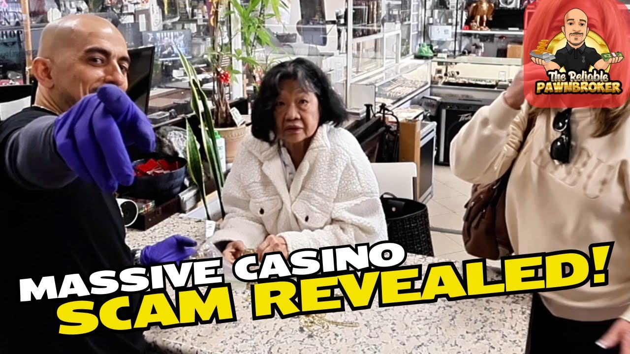 MASSIVE CASINO SCAM REVEALED WITH FAKE JEWELRY, GUCCI BAG, & WINNING OVER A COMPETITOR'S CLIENT!