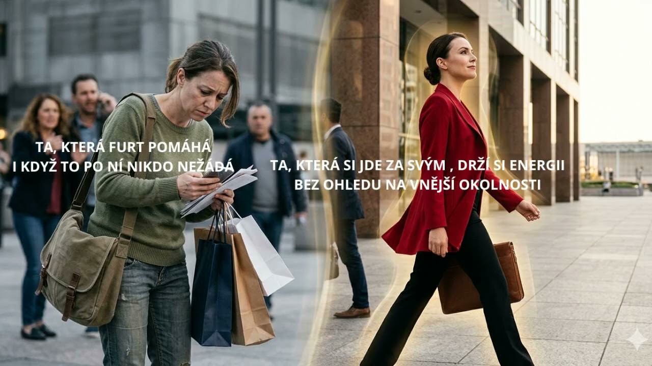 JSI TA, CO POMÁHÁ A ZTRÁCÍ SAMA SEBE?