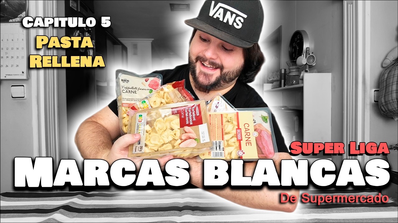 Descubriré que SUPERMERCADO tiene la MEJOR MARCA BLANCA con mi SUPERLIGA | Capitulo 5: Pasta Rellena